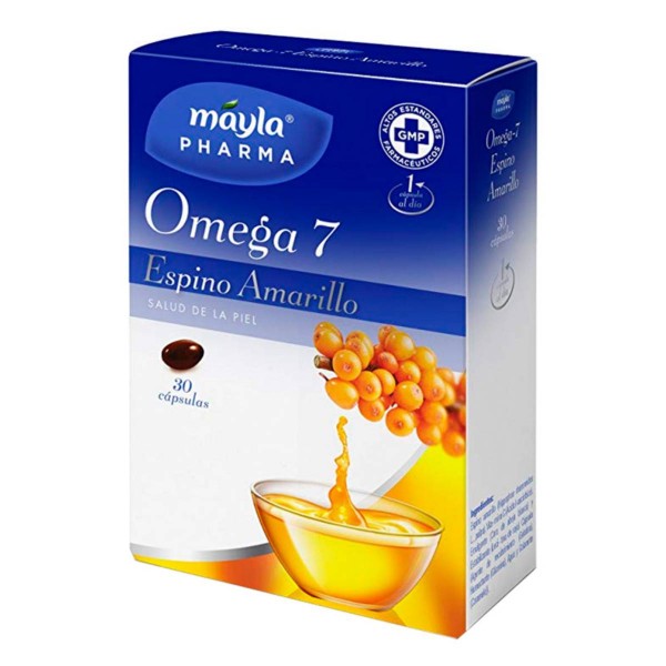 OMEGA 7 ESPINO AMARILLO 30 CAPSULAS
