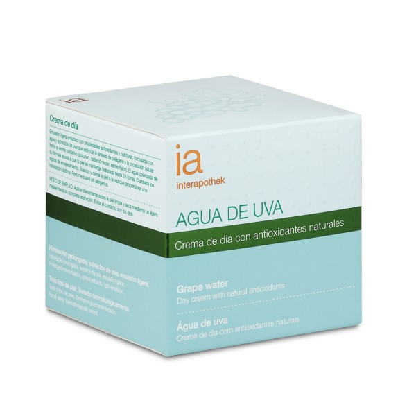 INTERAPOTHEK CREMA DIA AGUA DE UVA 50ML