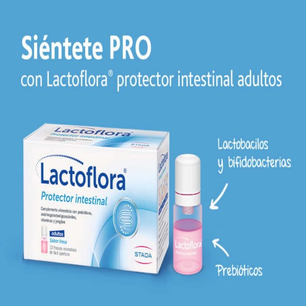 LACTOFLORA INTESTINAL ADULTO 10 FRASCOS