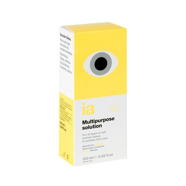 Solución unica lentillas ia 100ml