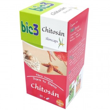 BIE3 CHITOSAN SLIMPCAPS 500 MG 80 CAPSULAS