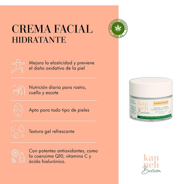 KANNEH CREMA HIDRATANTE FACIAL 50 ML