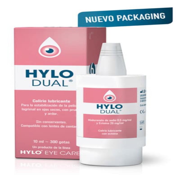 HYLO-DUAL® 0.5% Hialuronato de Sodio...